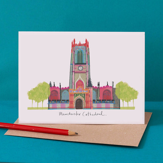 MANCHESTER CATHEDRAL CARD