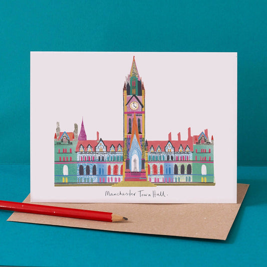 MANCHESTER TOWN HALL CARD