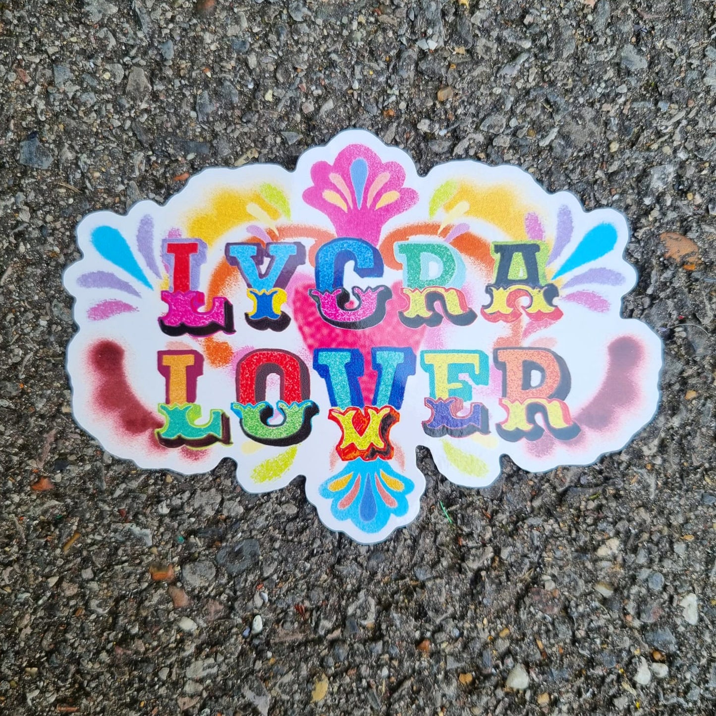 Lycra Lover Sticker