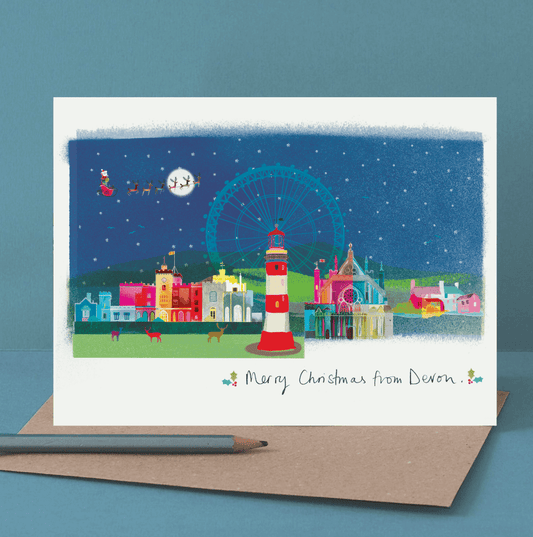CHRISTMAS DEVON CARD, LM136