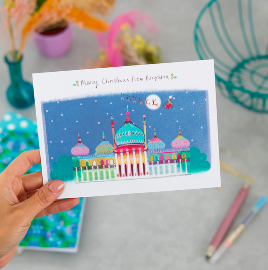 CHRISTMAS CARD PAVILION BRIGHTON