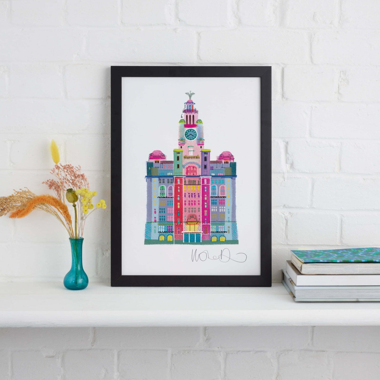 LIVER BUILDING PRINT