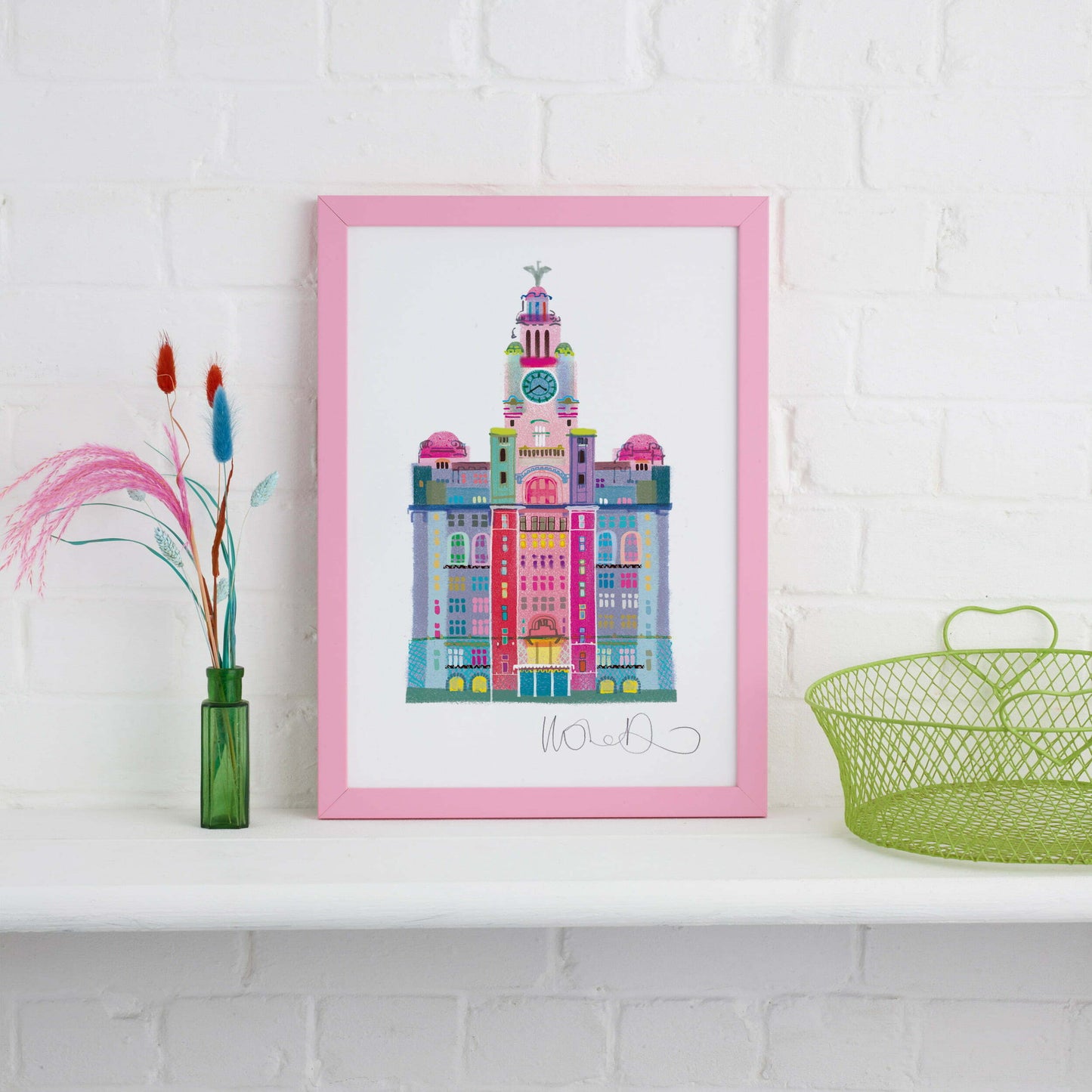 LIVER BUILDING PRINT