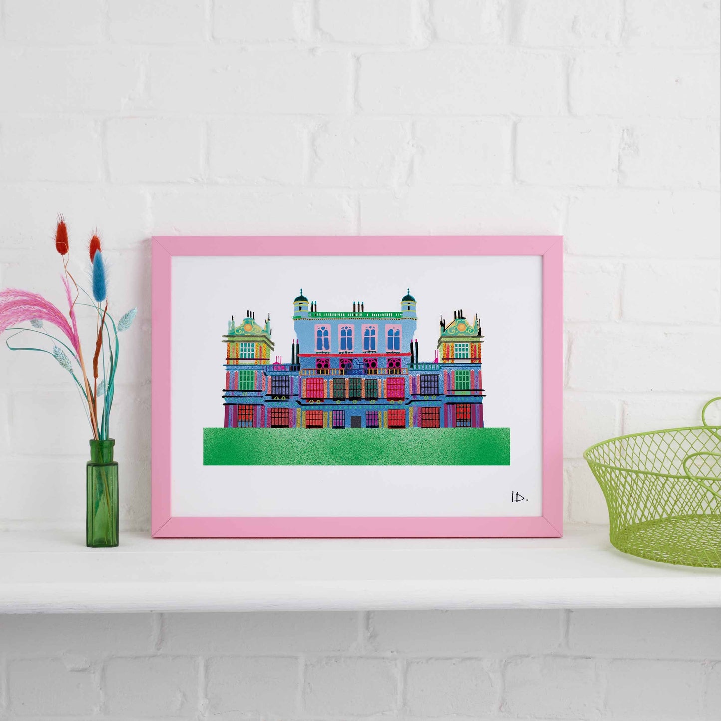 WOLLATON HALL, NOTTINGHAM PRINT